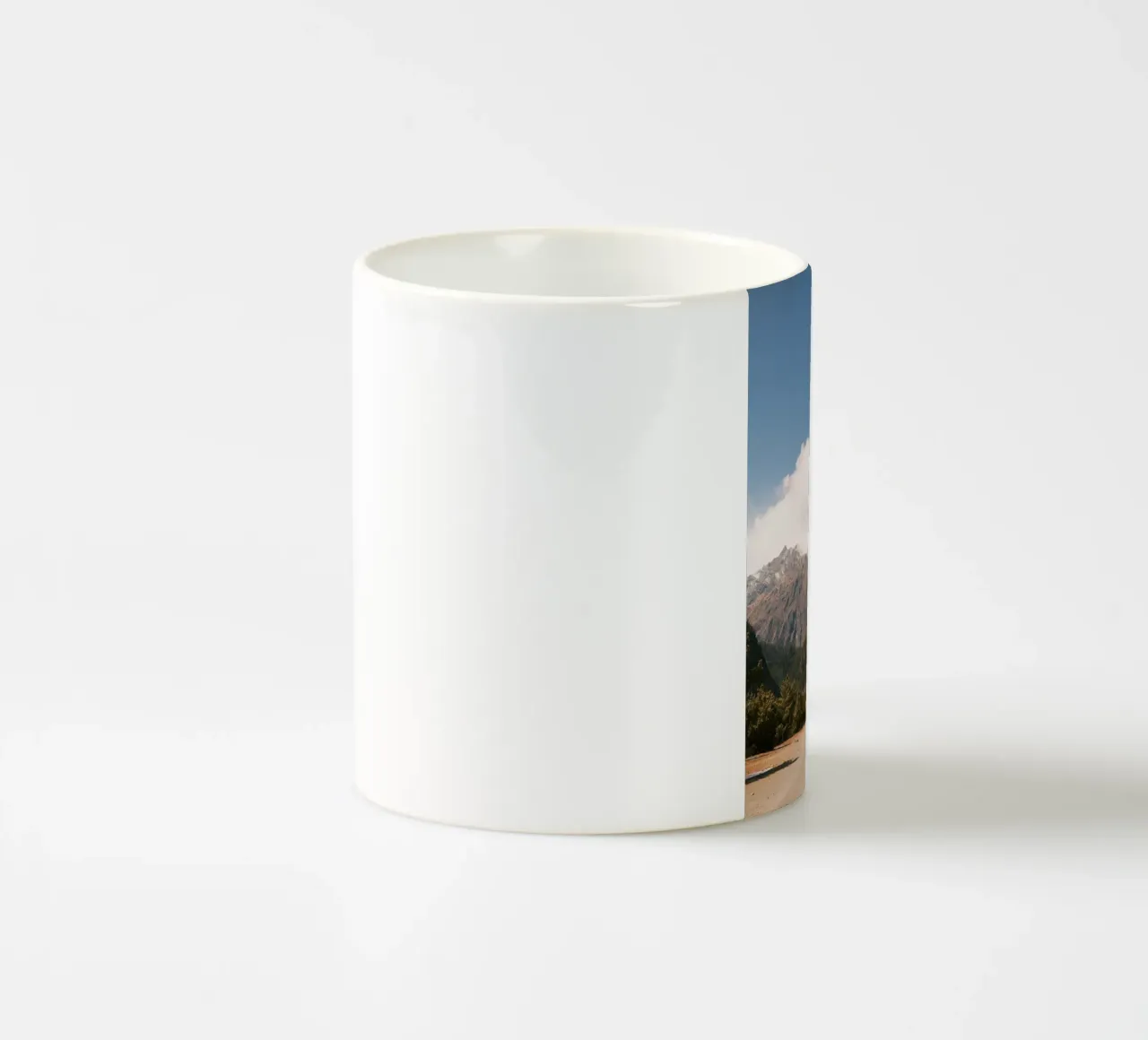 Path to the Peaks mug en céramique de FujiPrints
