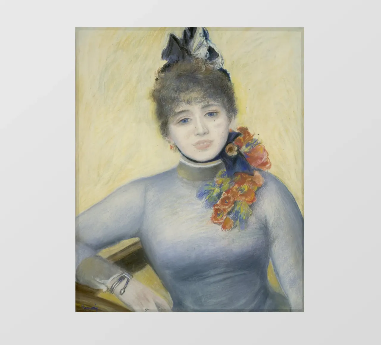Pierre-Auguste Renoir - Caroline Rémy (Séverine) telo in pvc da Timeless Artworks