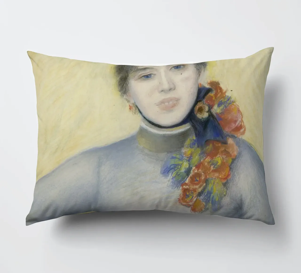 Pierre-Auguste Renoir - Caroline Rémy (Séverine) cuscino da Timeless Artworks