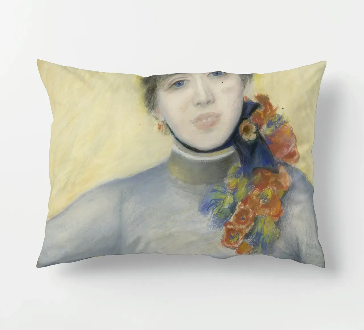 Pierre-Auguste Renoir - Caroline Rémy (Séverine) cuscino da Timeless Artworks