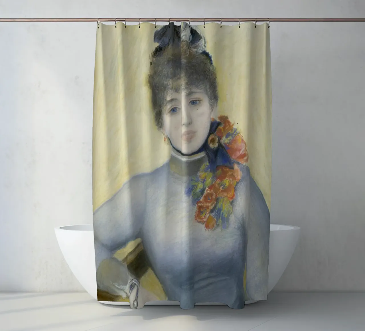 Pierre-Auguste Renoir - Caroline Rémy (Séverine) tenda da doccia da Timeless Artworks