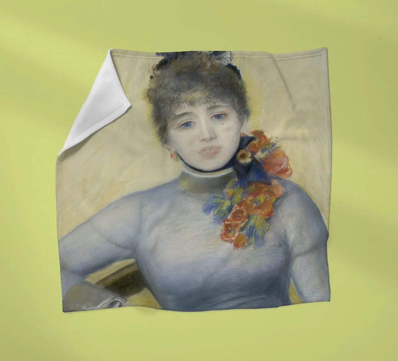 Pierre-Auguste Renoir - Caroline Rémy (Séverine) coperta in pile da Timeless Artworks