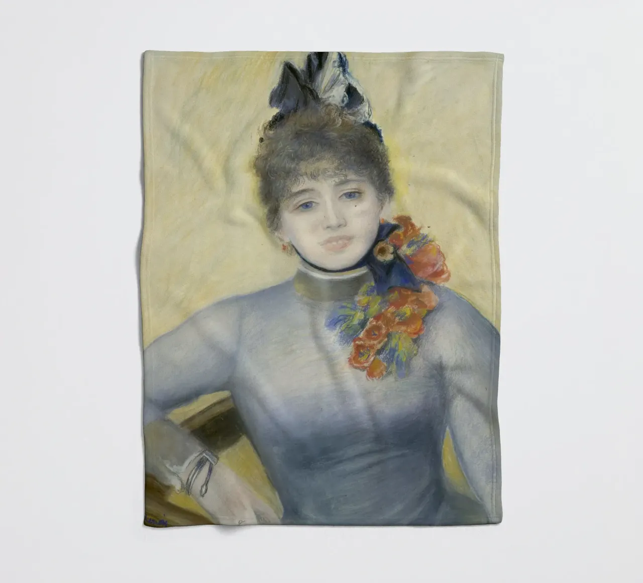 Pierre-Auguste Renoir - Caroline Rémy (Séverine) coperta in pile da Timeless Artworks