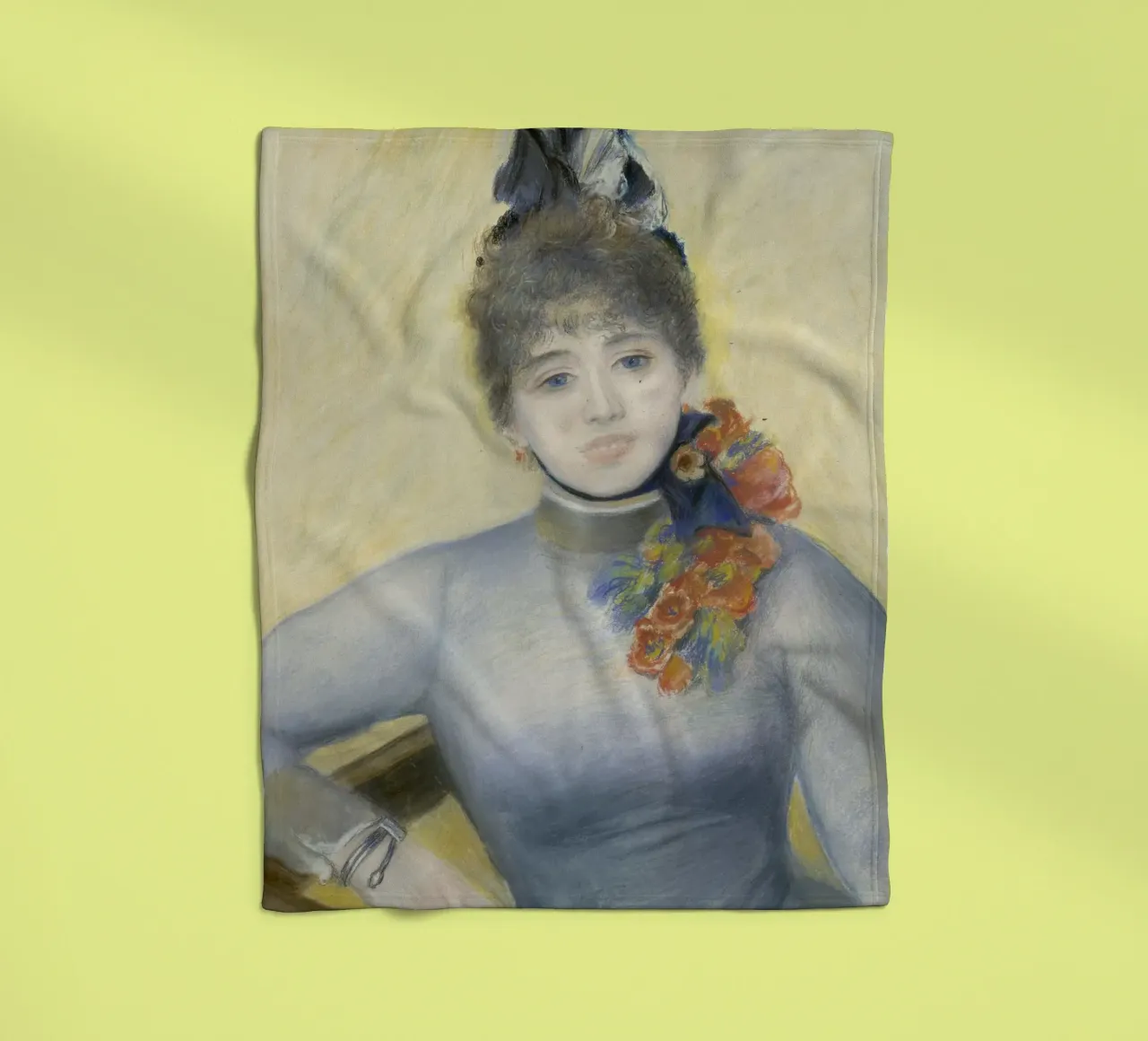 Pierre-Auguste Renoir - Caroline Rémy (Séverine) coperta in pile da Timeless Artworks