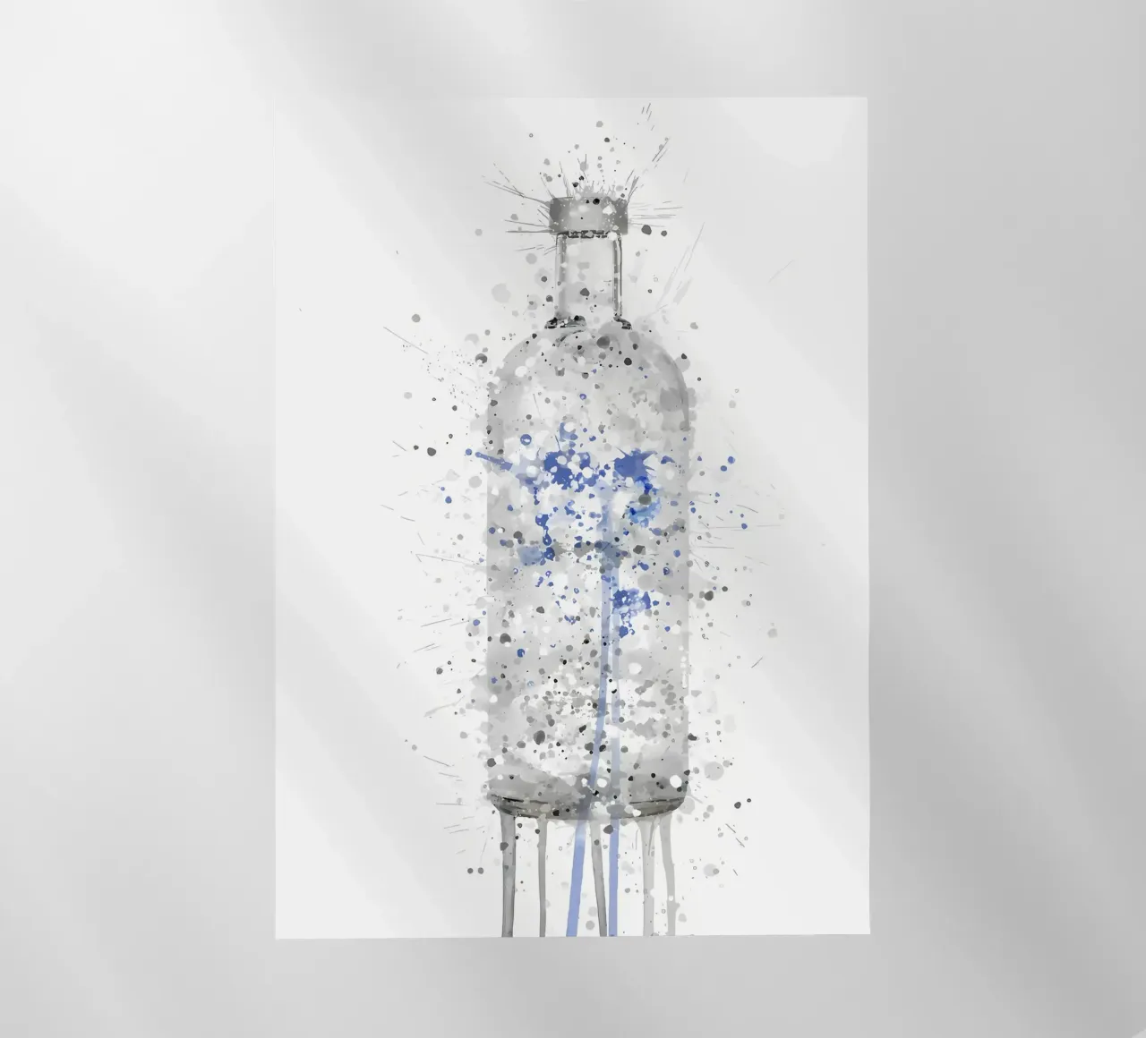 Vodka assoluta pellicola backlit da Coffee shop