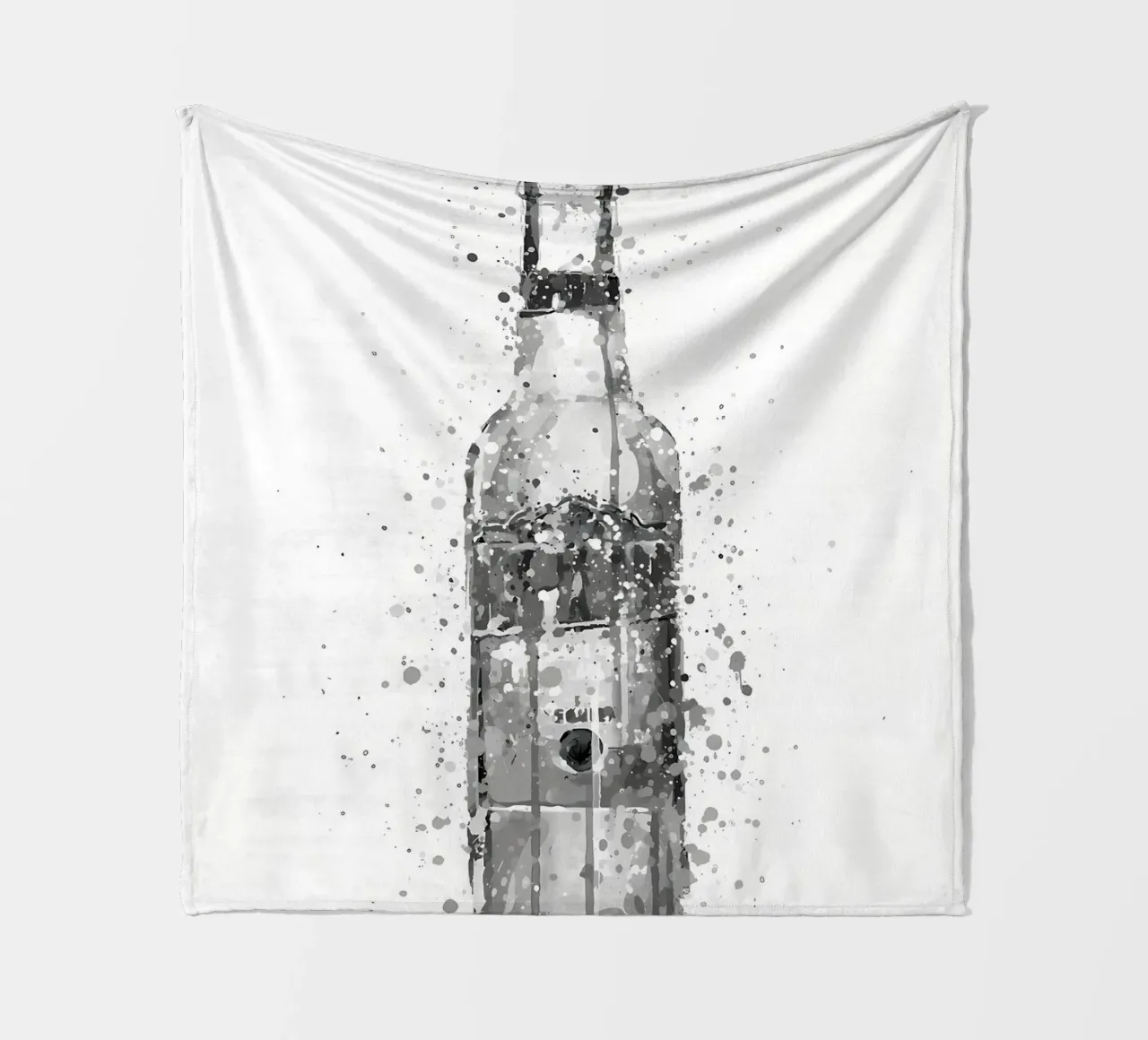 Aztekengold Grau Edition Fleecedecke von Coffee shop