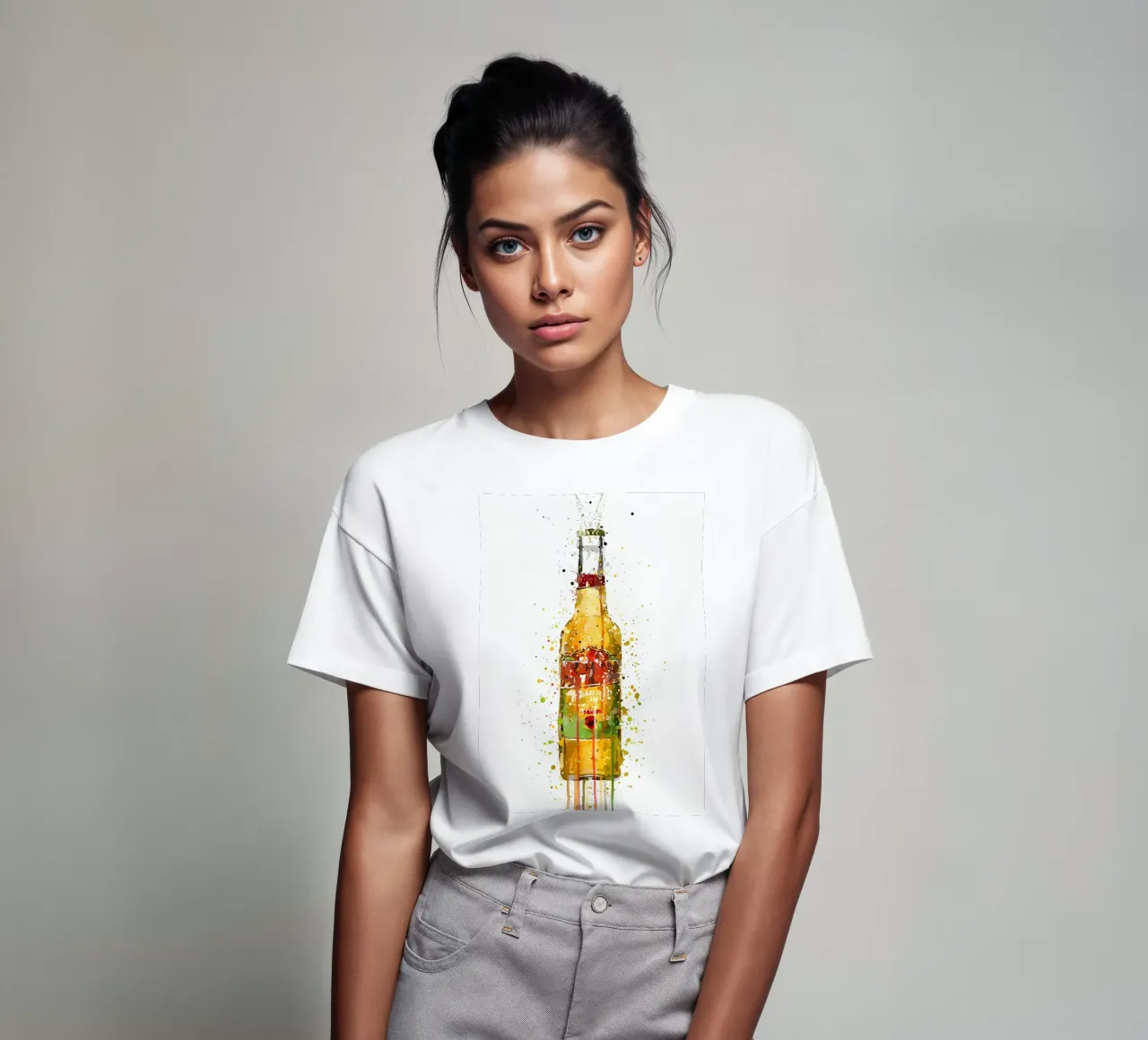 Bouteille de bière Aztec Gold t-shirt de Coffee shop