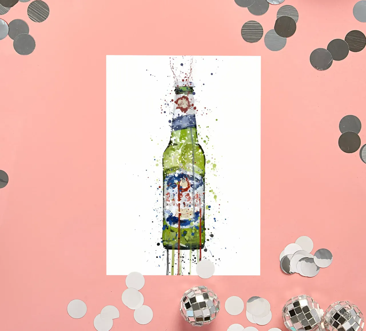 Beer Bottle Green sticker by Coffee shop