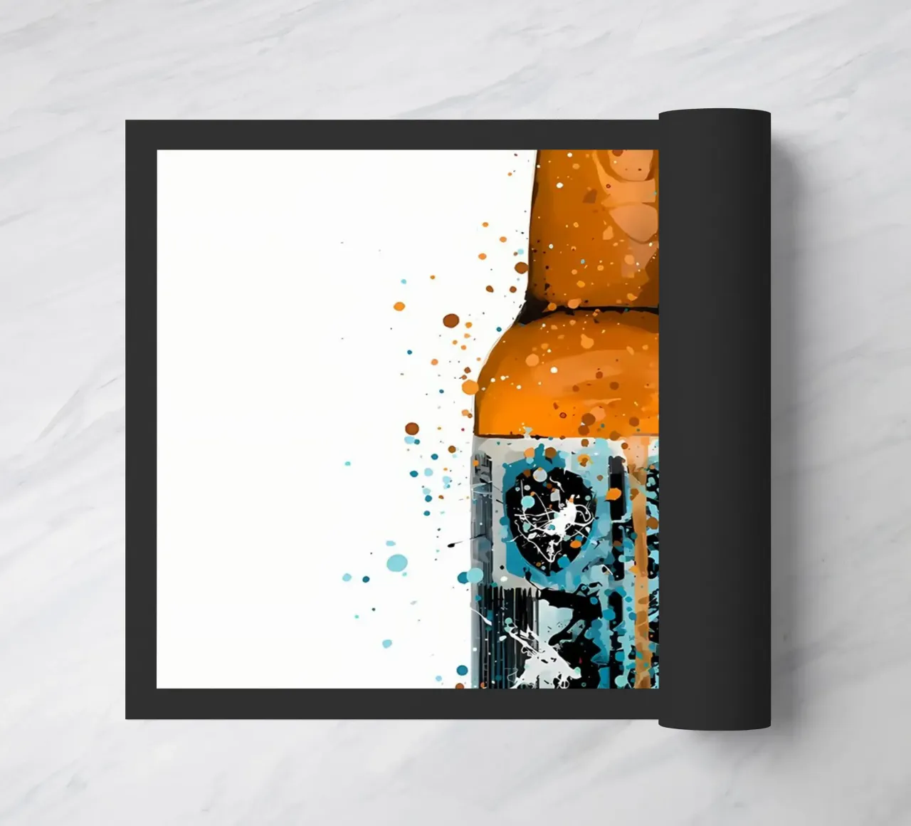 Beer Bottle Rebel Rebel doormat by Coffee shop