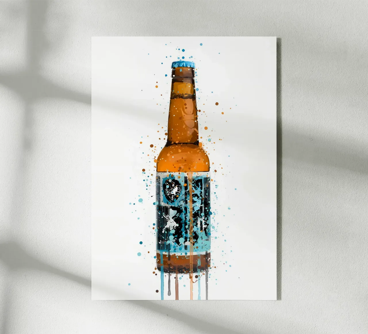 Beer Bottle Rebel Rebel acrylic glass by Coffee shop