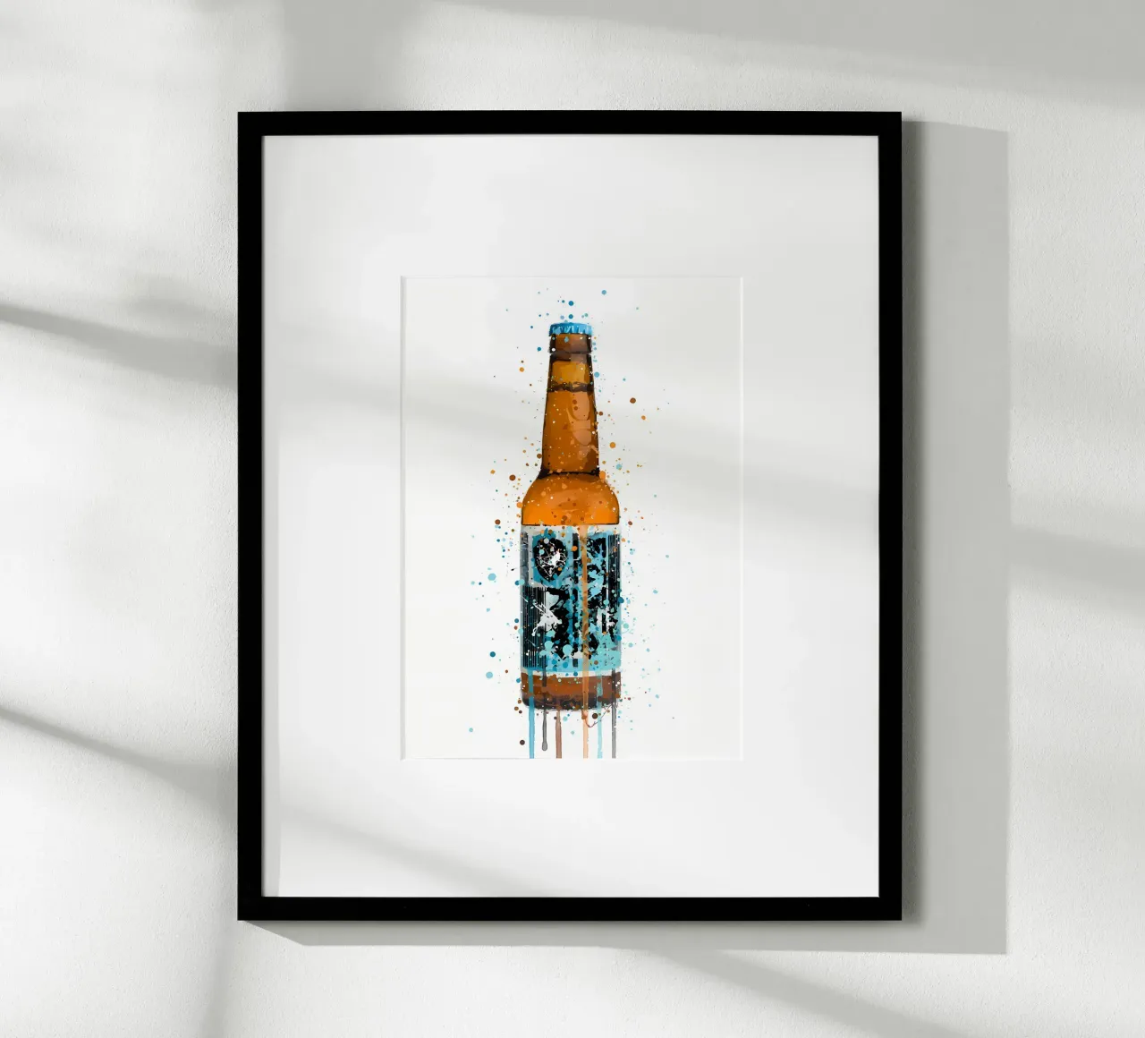 Beer Bottle Rebel Rebel poster by Coffee shop