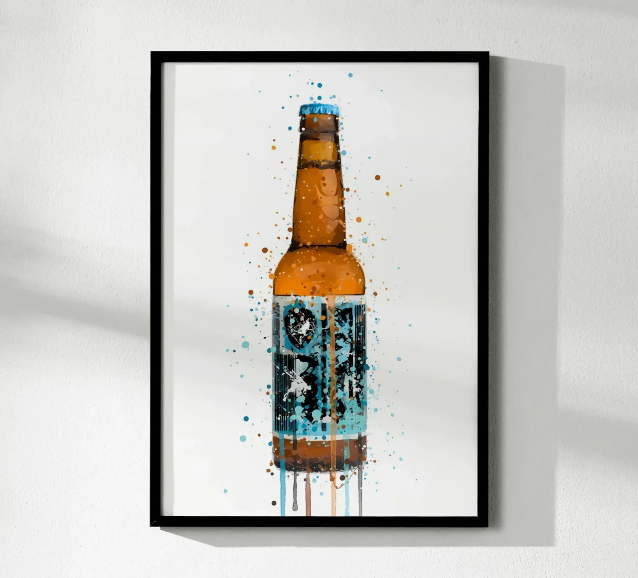 Beer Bottle Rebel Rebel poster by Coffee shop