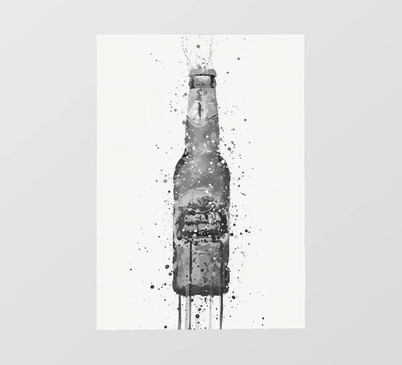 Bottiglia di birra Peridot telo in pvc da Coffee shop