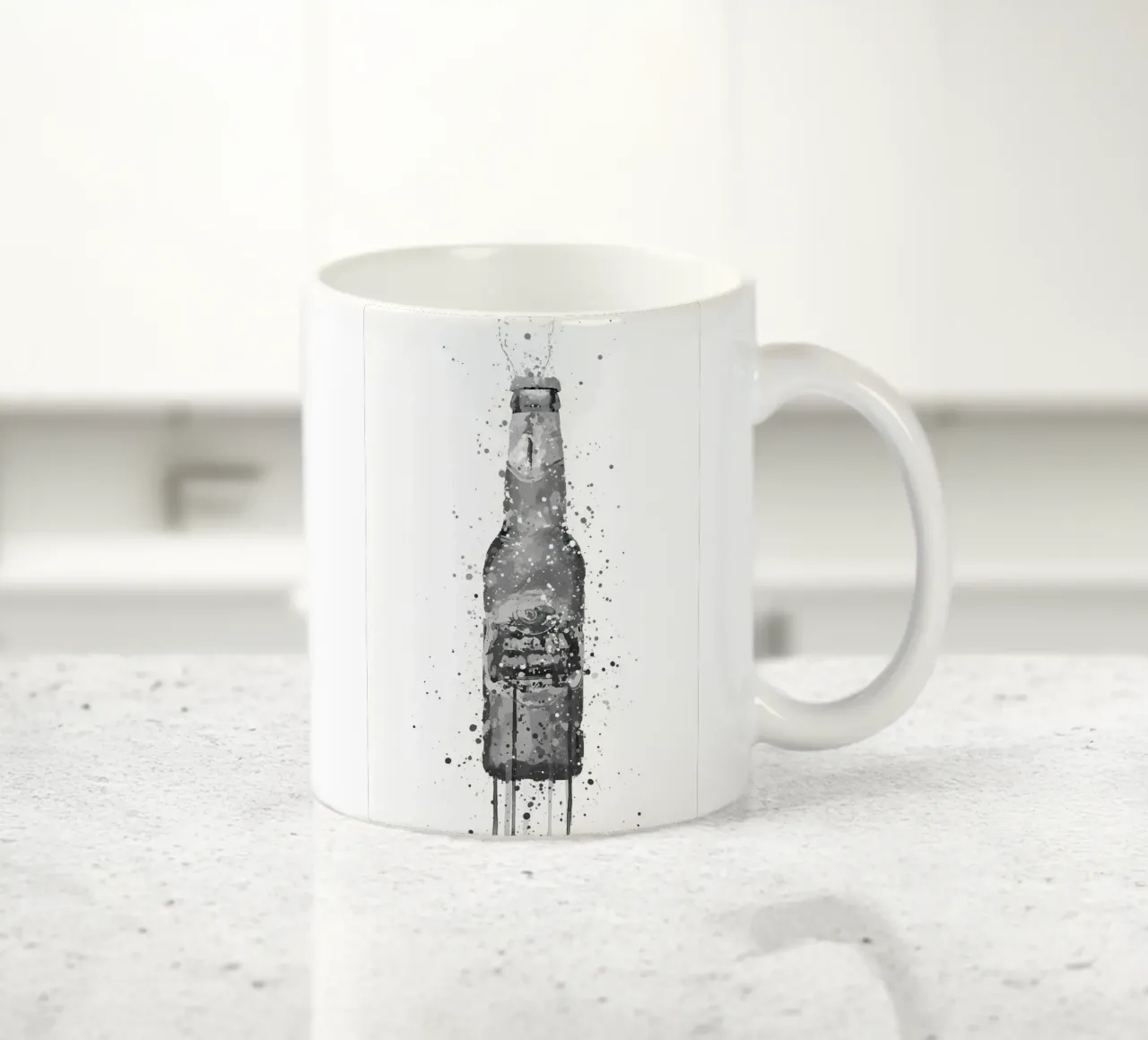 Bottiglia di birra Peridot tazza in ceramica da Coffee shop
