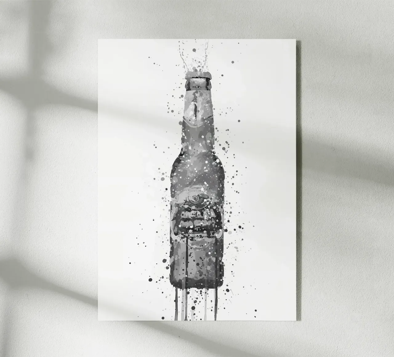 Bottiglia di birra Peridot plexiglass da Coffee shop