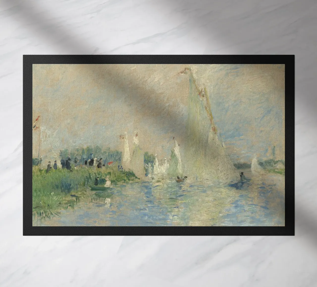 Pierre-Auguste Renoir - Regata di Argenteuil zerbino da Timeless Artworks