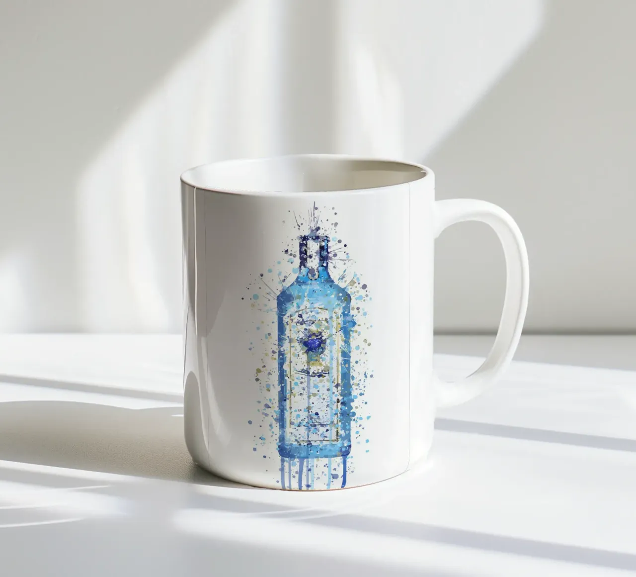 Bombay Sapphire Gin Keramik Tasse von Coffee shop