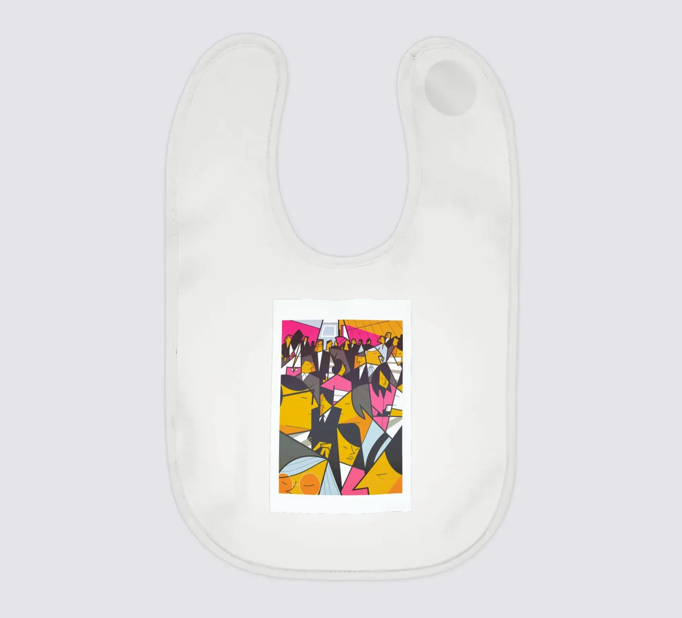 Tokyo Frames Crossing baby slabbetje van Ale Giorgini