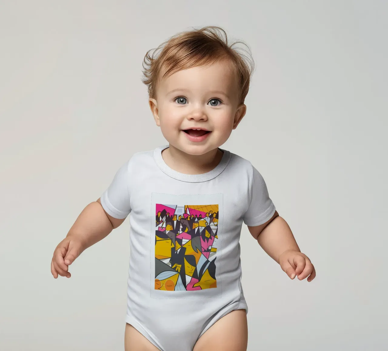 Tokyo Frames Crossing body neonato maniche corte da Ale Giorgini