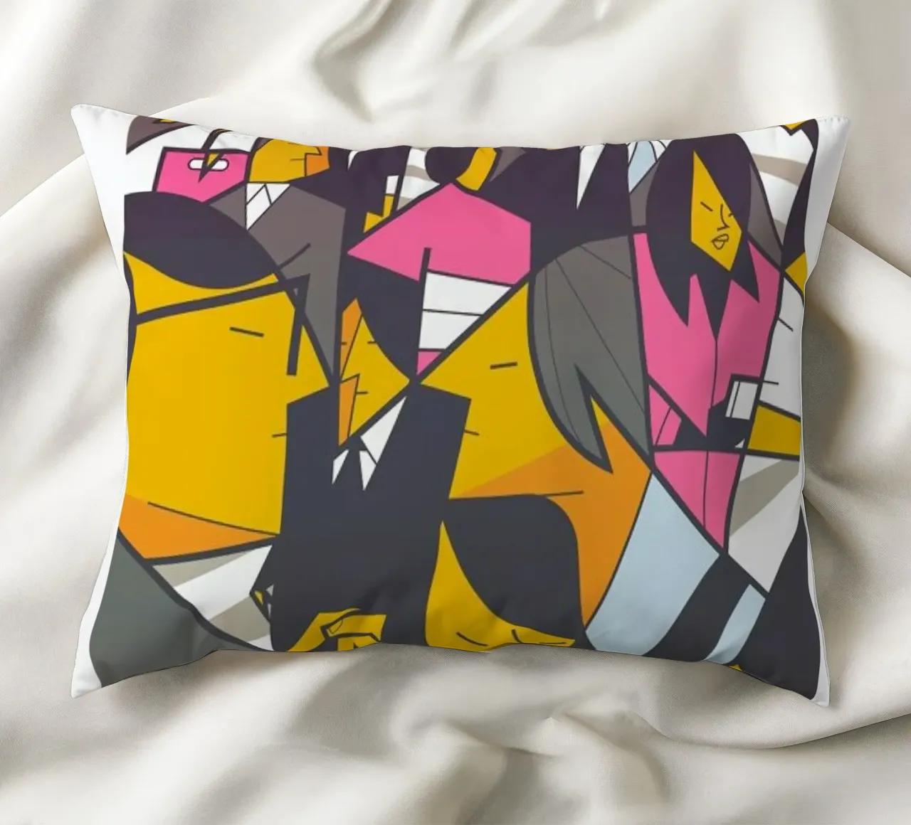 Tokyo Frames Crossing cuscino da Ale Giorgini
