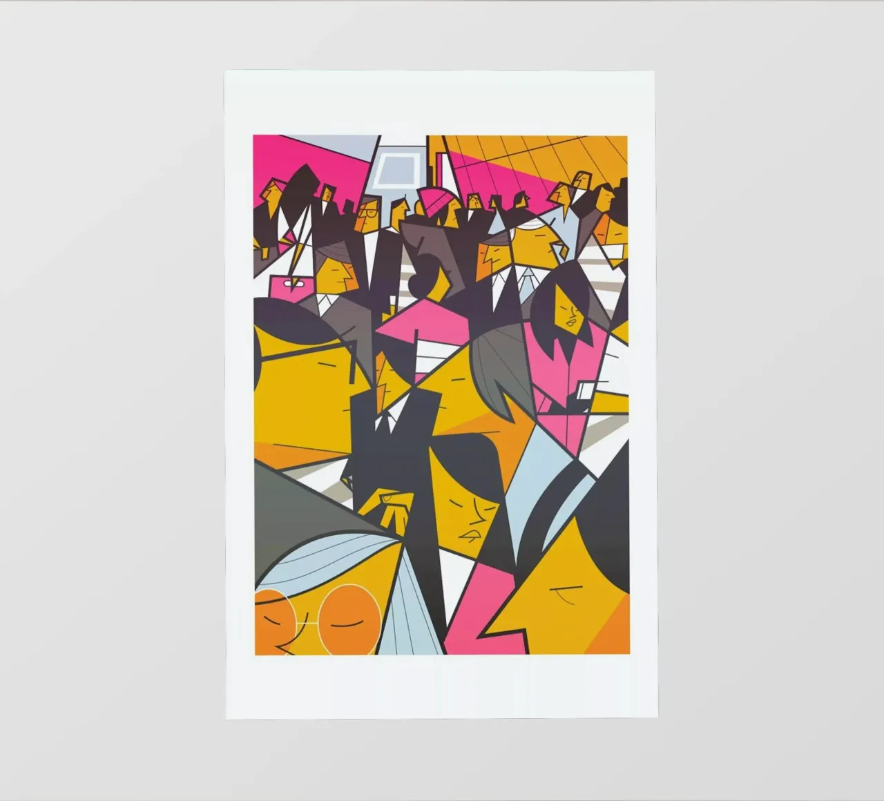 Tokyo Frames Crossing telo in pvc da Ale Giorgini