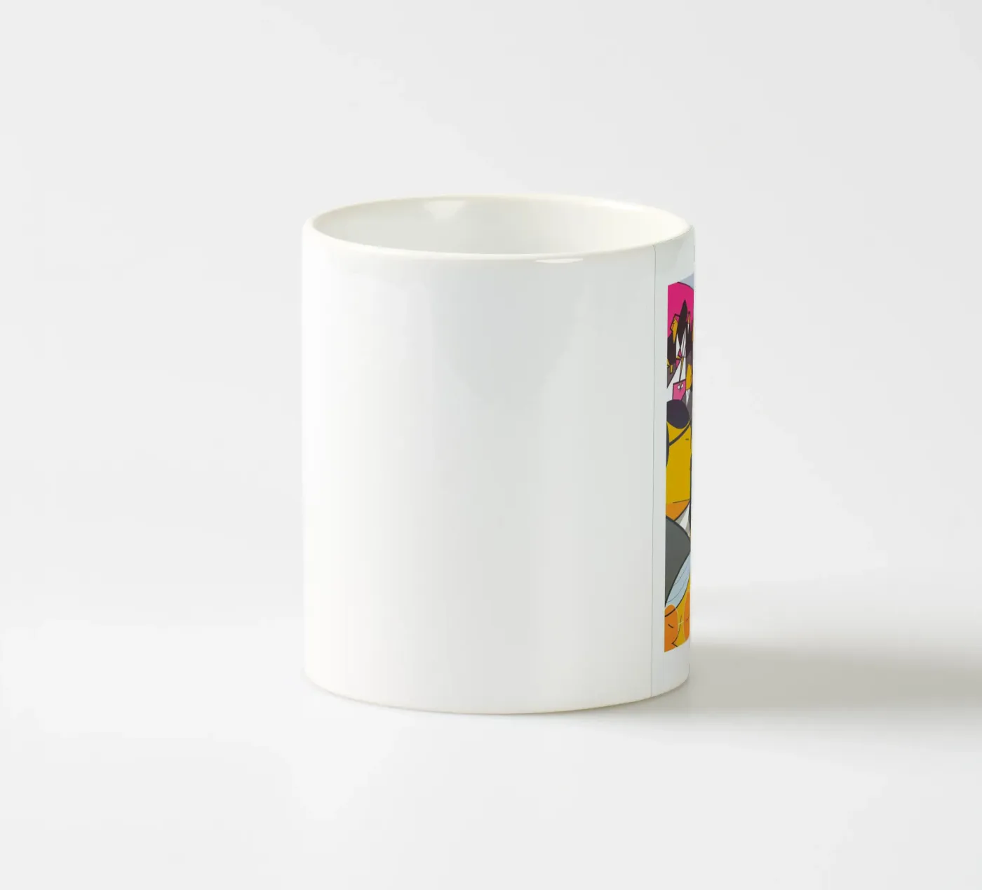 Tokyo Frames Crossing ceramic mug by Ale Giorgini