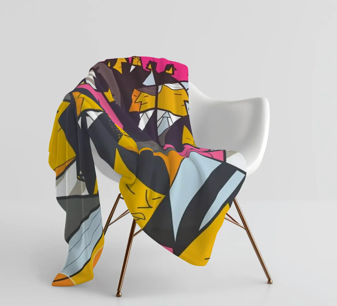 Tokyo Frames Crossing fleecedeken van Ale Giorgini