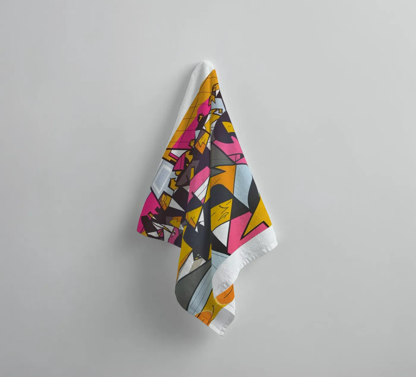 Tokyo Frames Crossing badhanddoek van Ale Giorgini