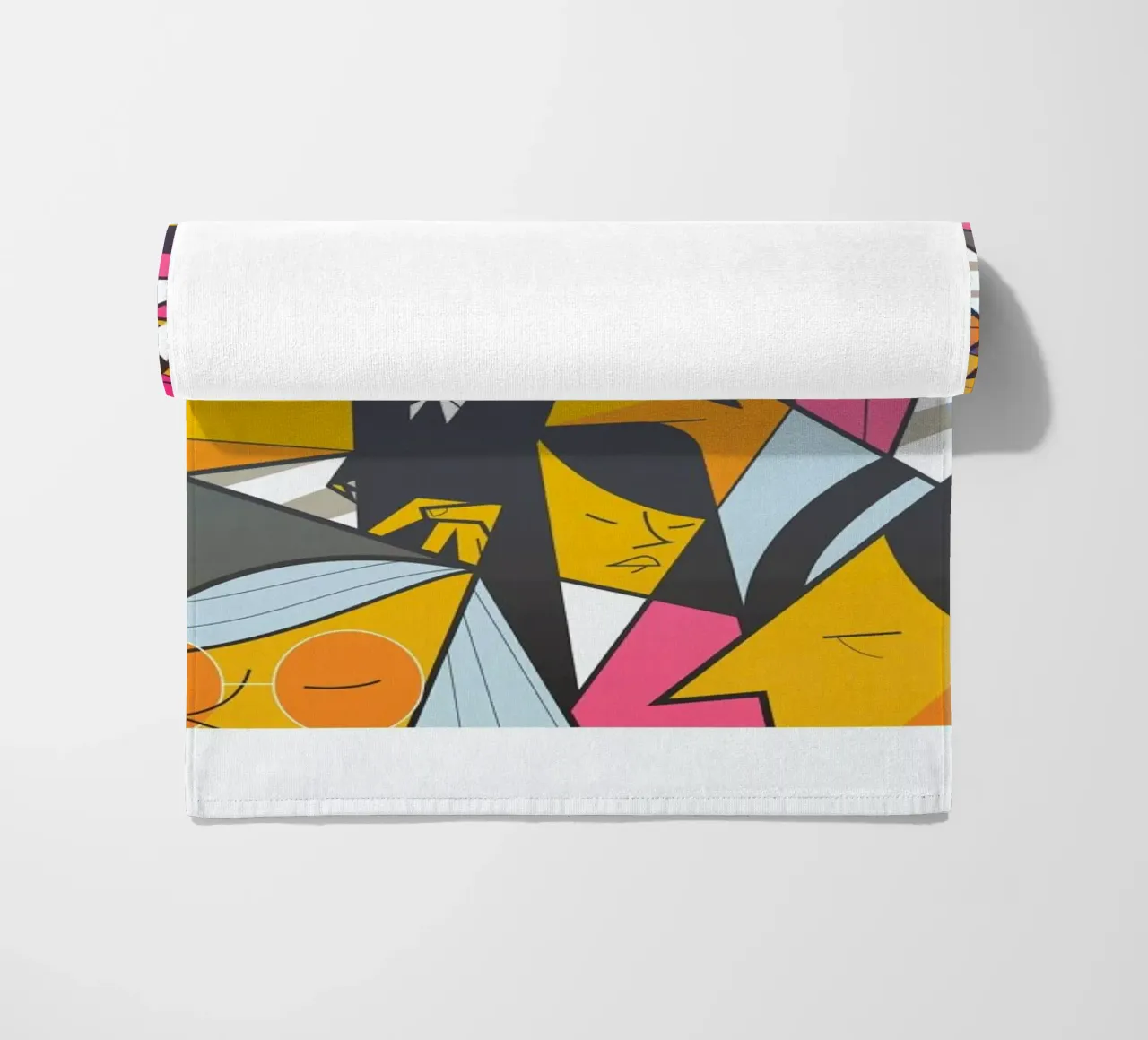Tokyo Frames Crossing toalla de playa de Ale Giorgini