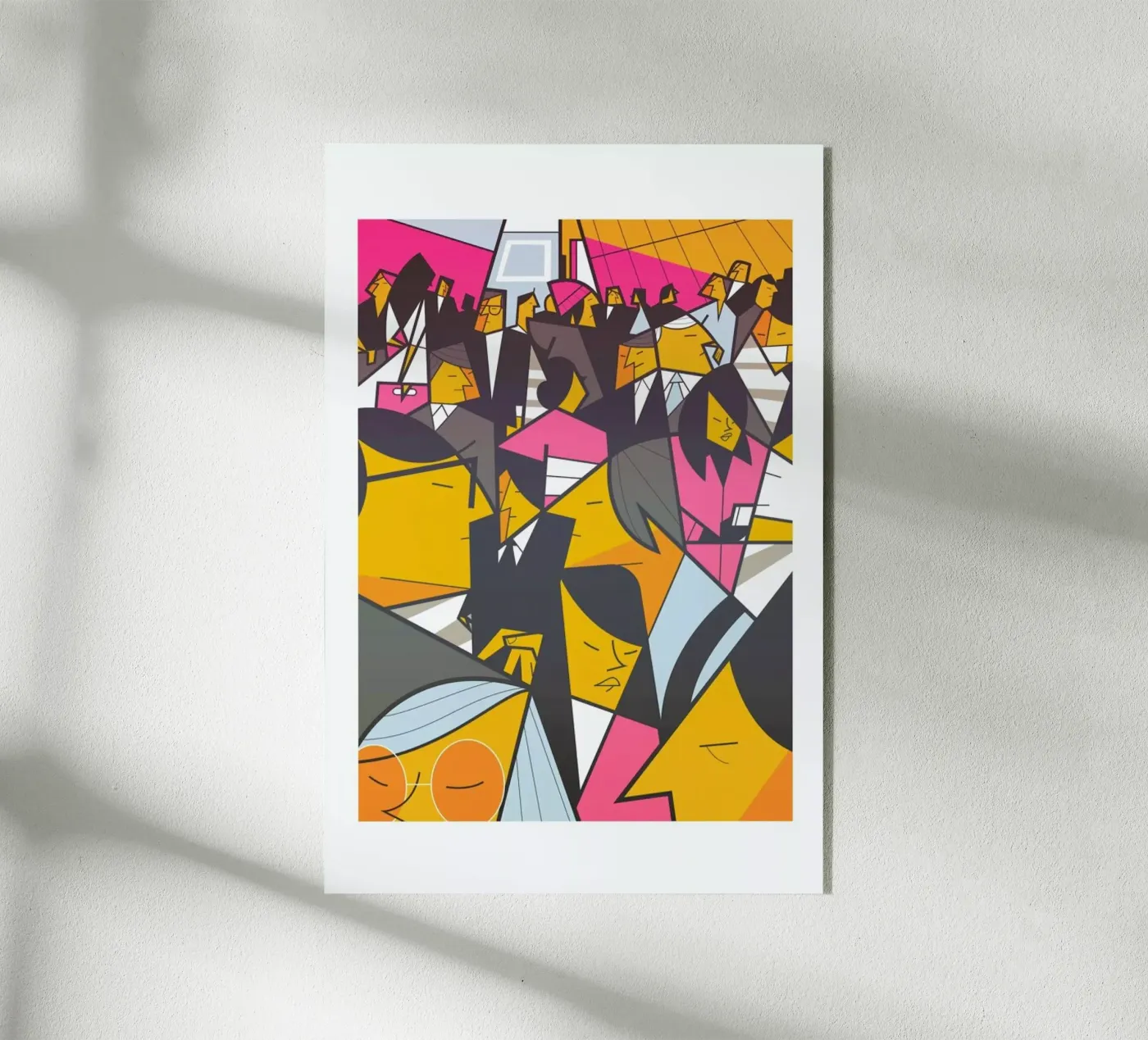 Tokyo Frames Crossing acrylic glass by Ale Giorgini