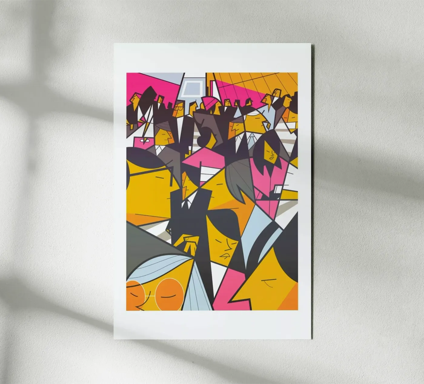 Tokyo Frames Crossing alluminio dibond da Ale Giorgini