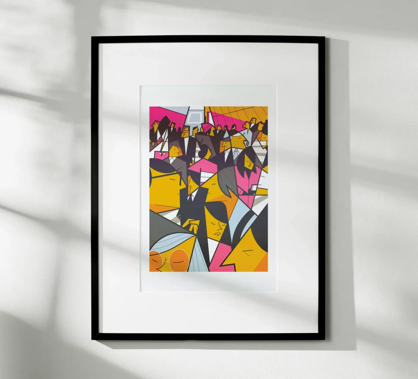 Tokyo Frames Crossing poster by Ale Giorgini