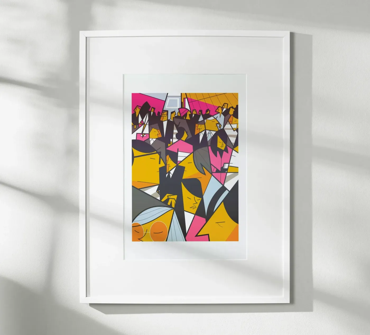 Tokyo Frames Crossing poster by Ale Giorgini