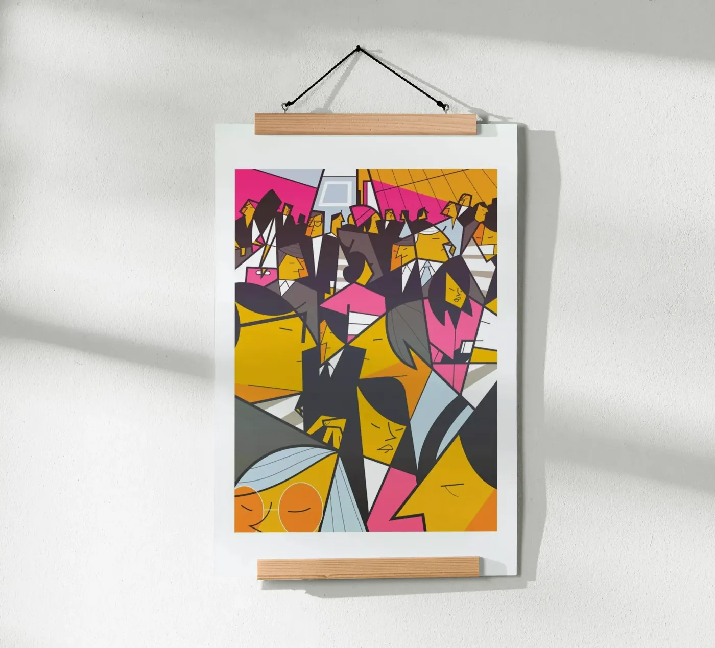 Tokyo Frames Crossing poster by Ale Giorgini