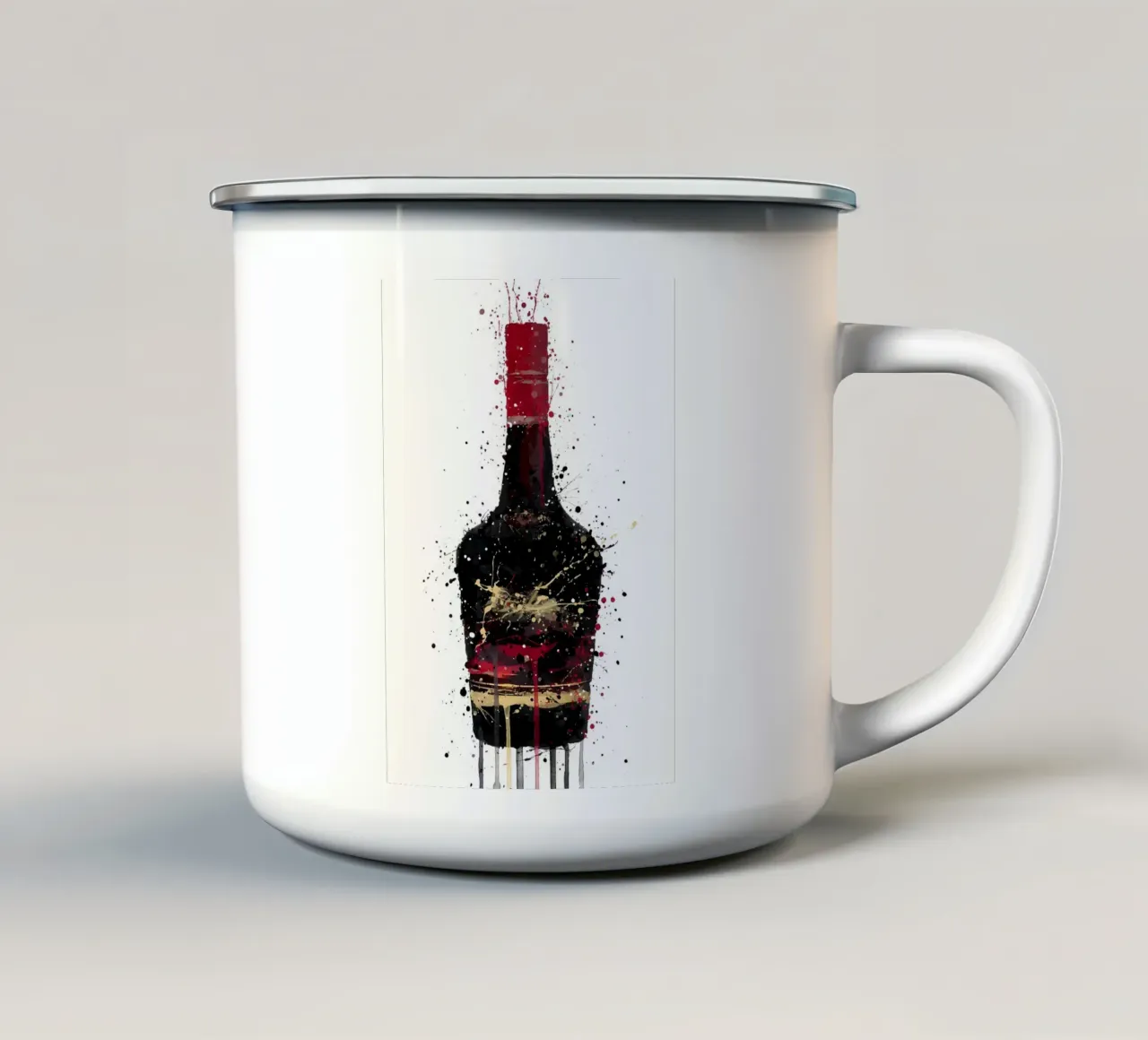 Umbero bruciato tazza in smalto da Coffee shop