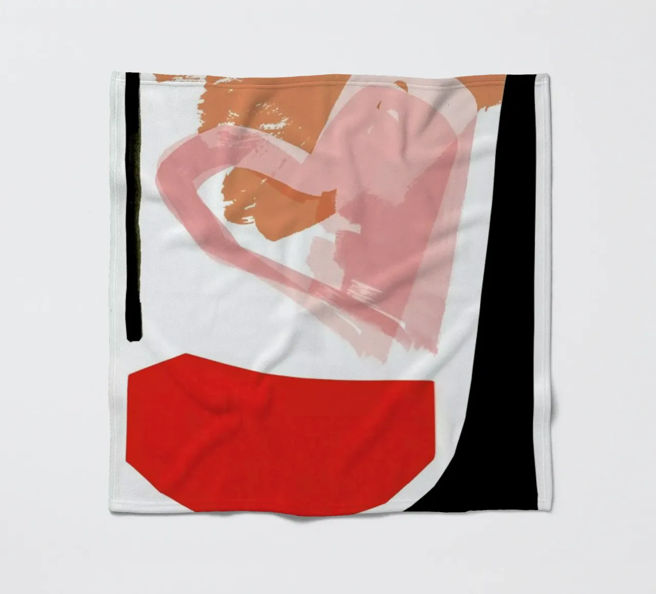 Abstract Love 01 coperta in pile da Farina Kuklinski