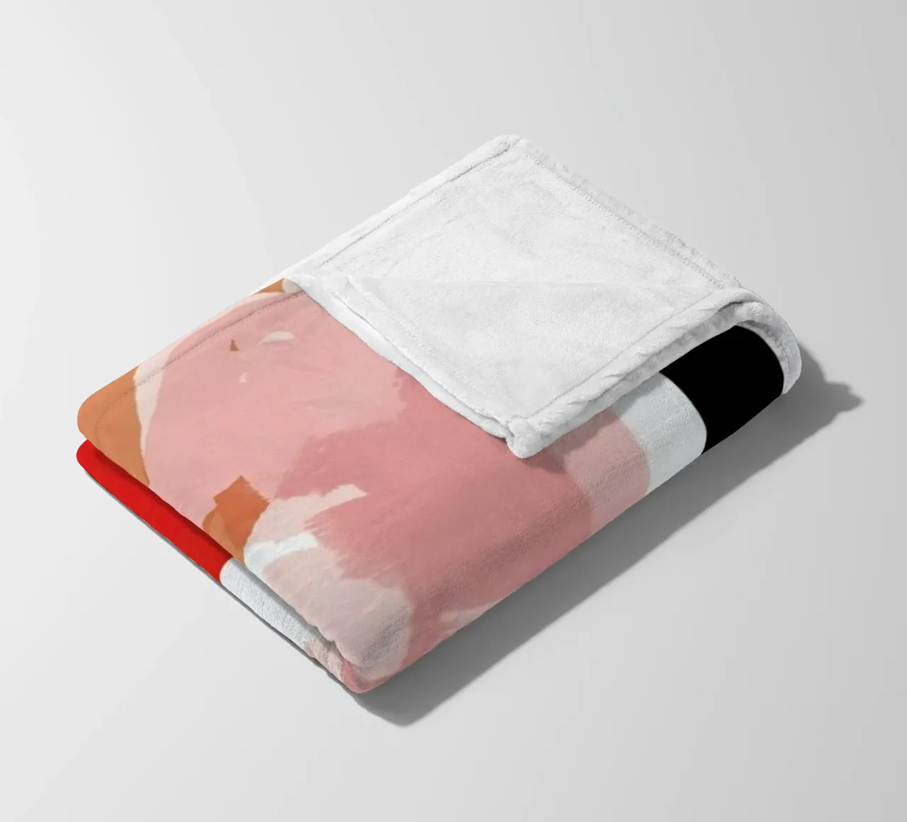 Abstract Love 01 coperta in pile da Farina Kuklinski