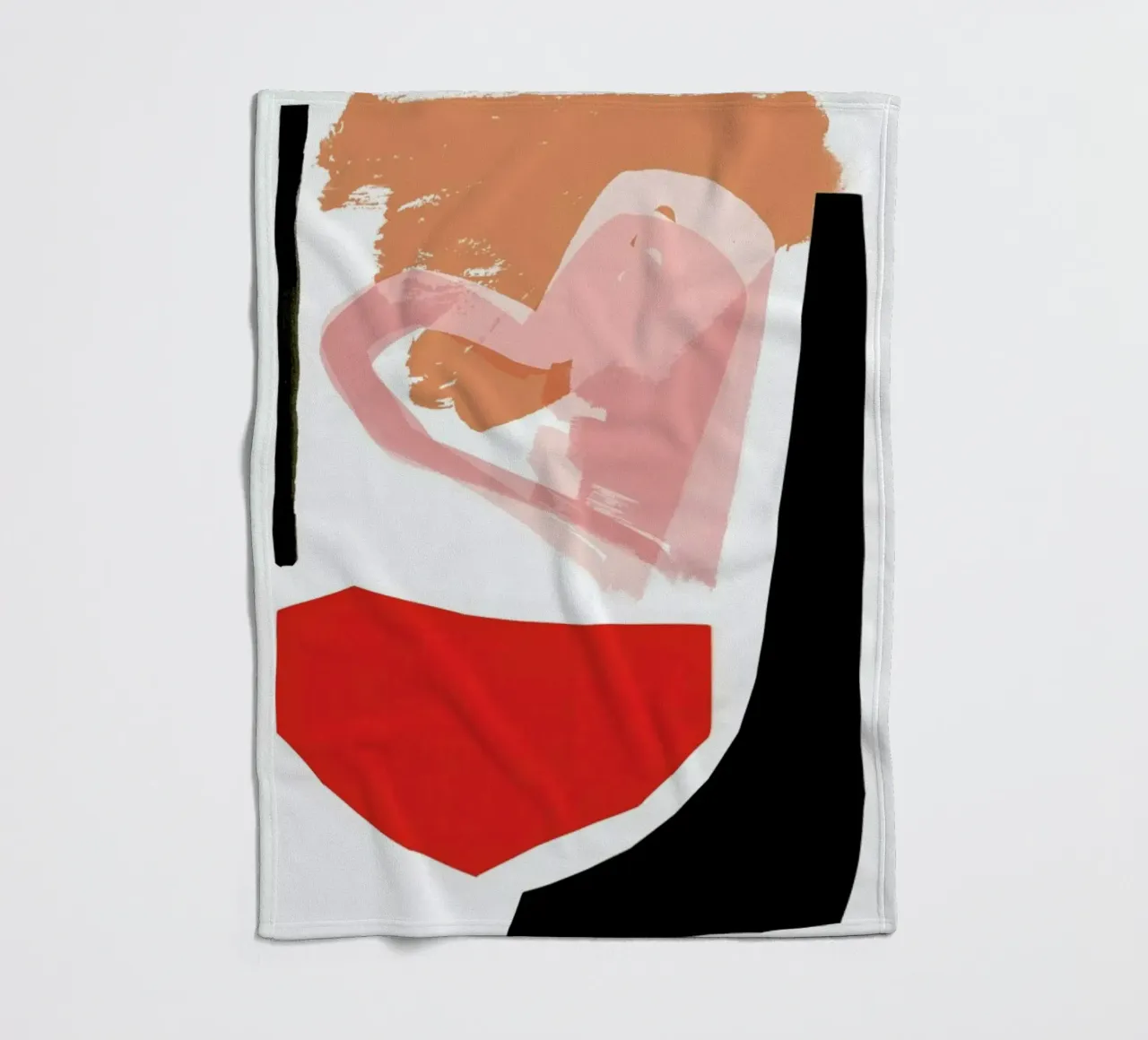 Abstract Love 01 coperta in pile da Farina Kuklinski