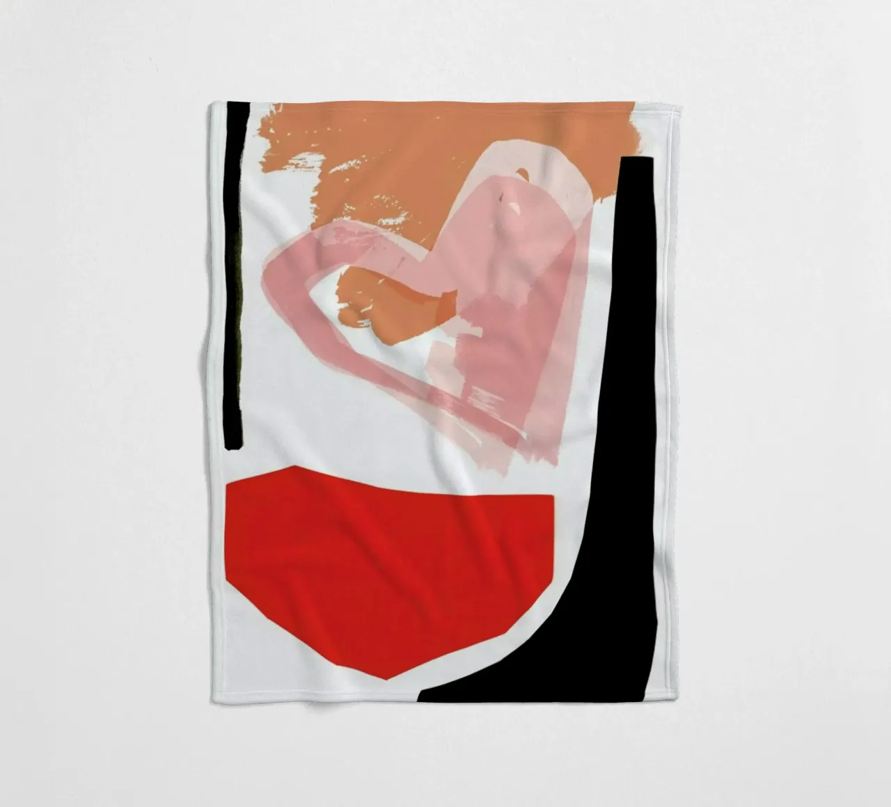 Abstract Love 01 coperta in pile da Farina Kuklinski