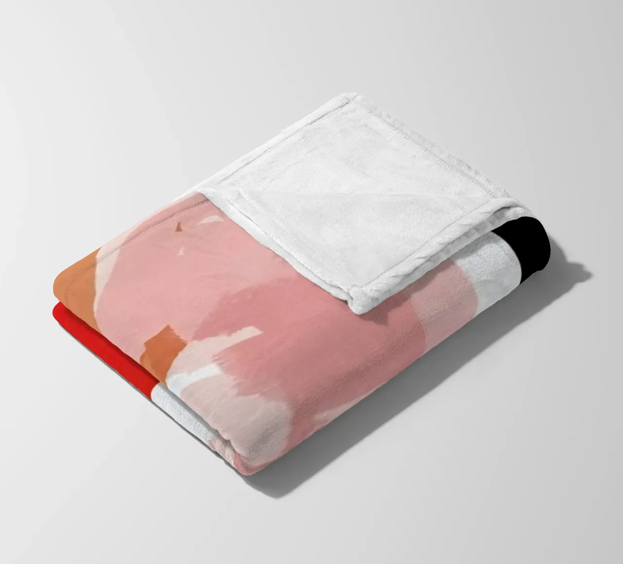 Abstract Love 01 coperta in pile da Farina Kuklinski