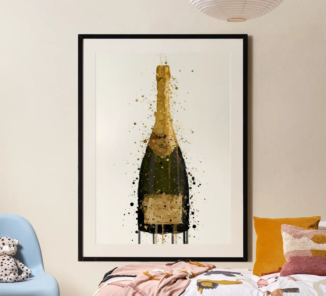 Champán Fools Gold poster de Coffee shop