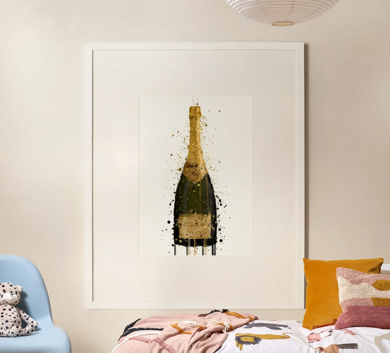 Champán Fools Gold poster de Coffee shop