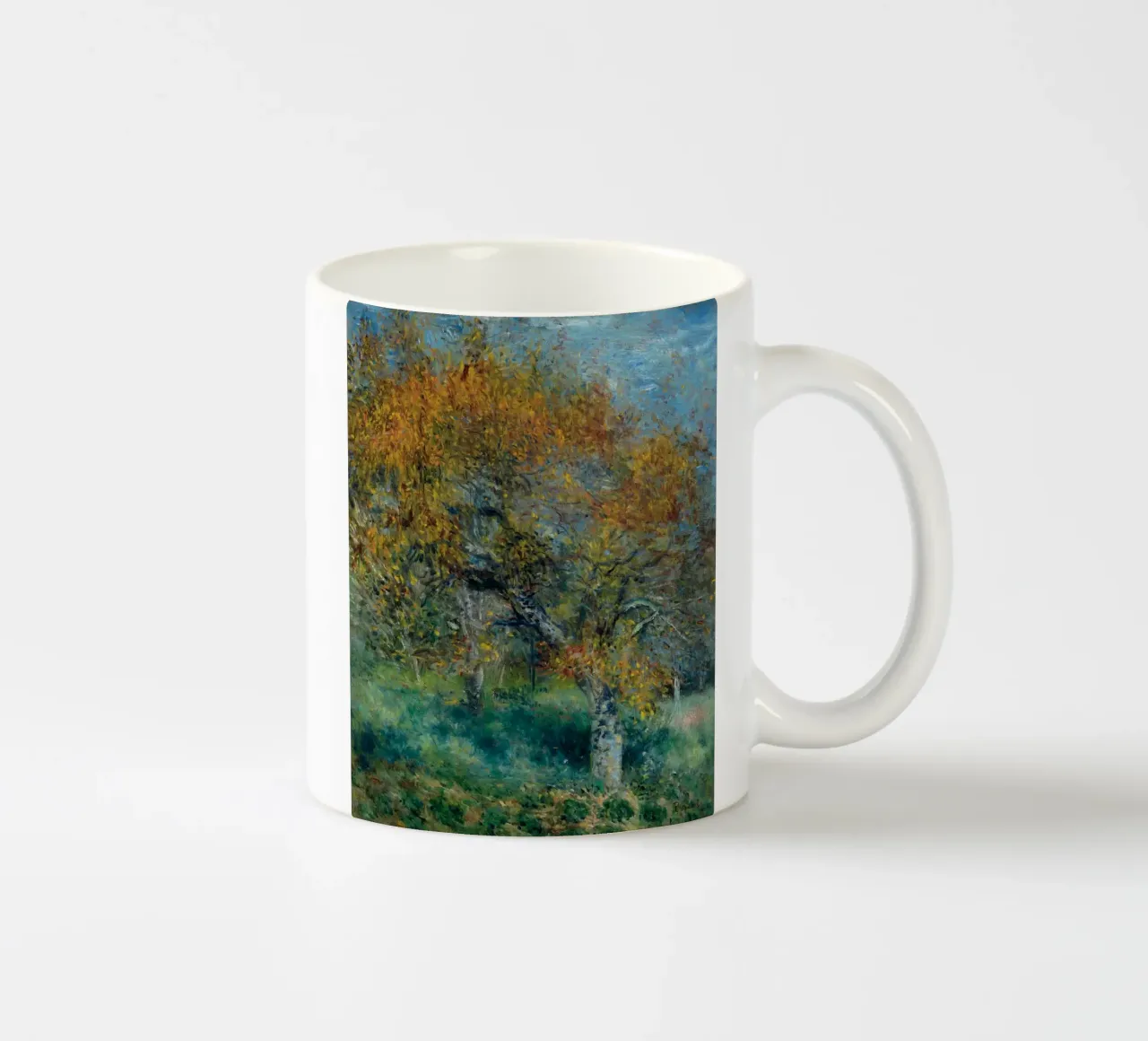 Pierre-Auguste Renoir - L'albero di pere tazza in ceramica da Timeless Artworks