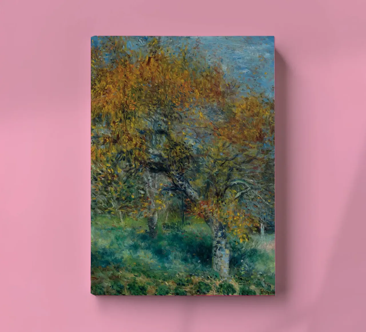 Pierre-Auguste Renoir - The pear tree notebook by Timeless Artworks