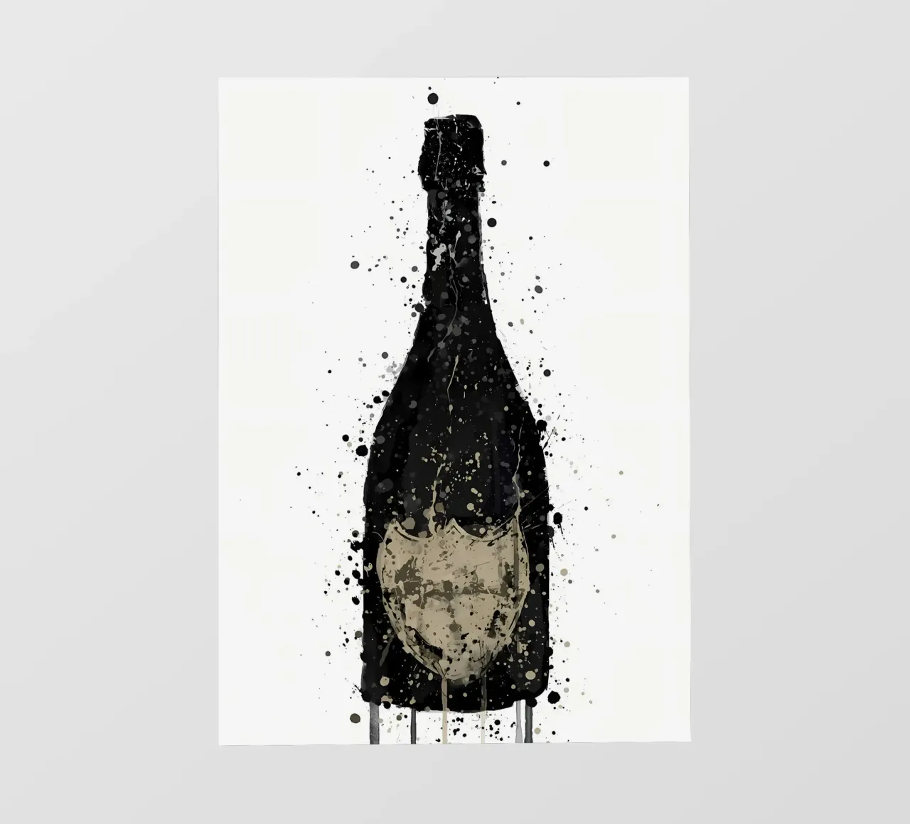 Champagne Vanta telo in pvc da Coffee shop