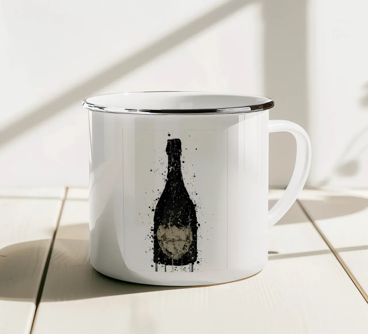 Champagne Vanta tazza in smalto da Coffee shop