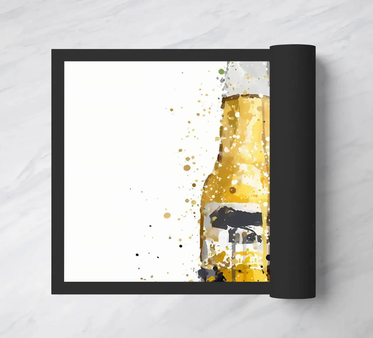 Bottiglia di birra Corona zerbino da Coffee shop
