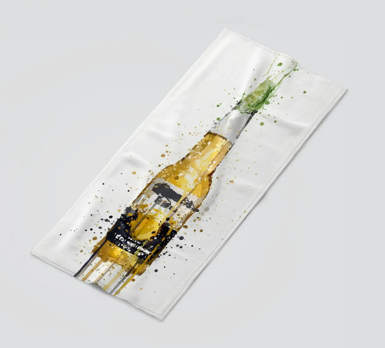 Corona Bierflasche Strandtuch von Coffee shop