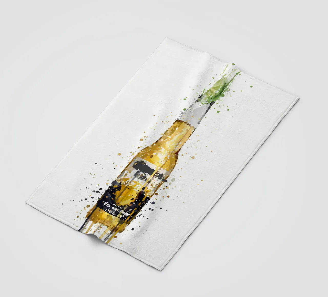 Corona Bierflasche Fleecedecke von Coffee shop