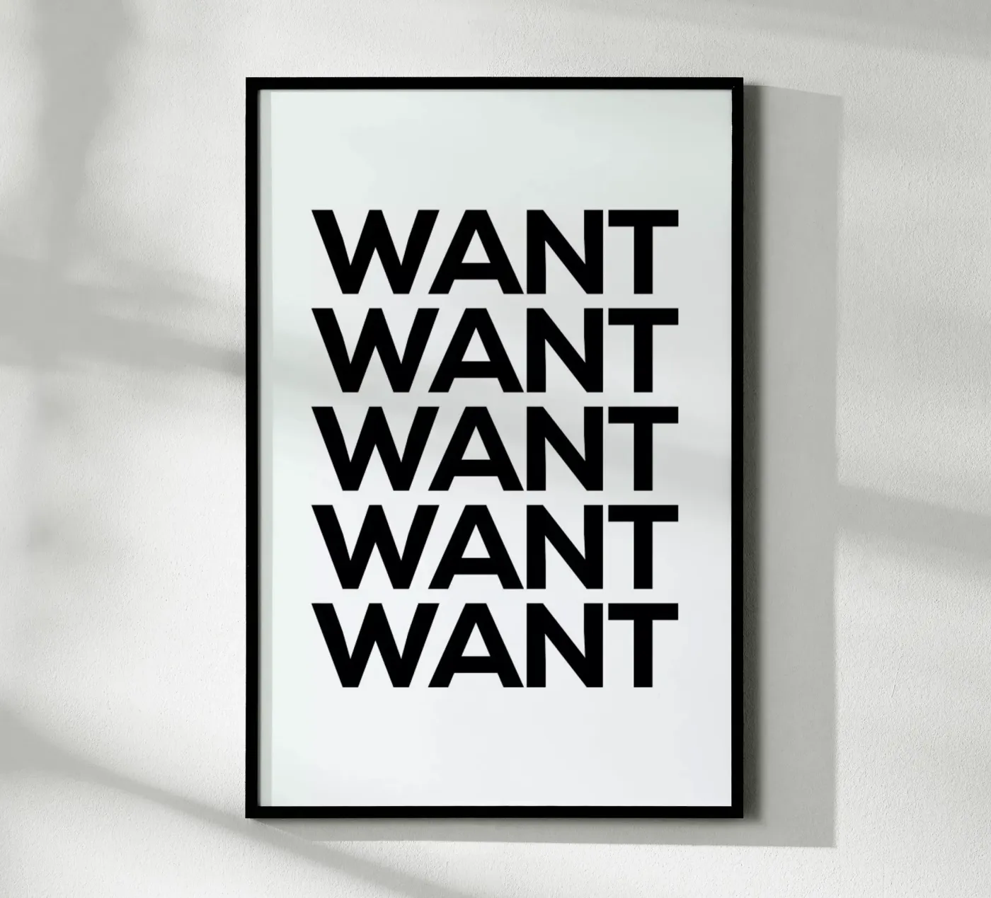 Want poster da Mottos by Sinan Saydik